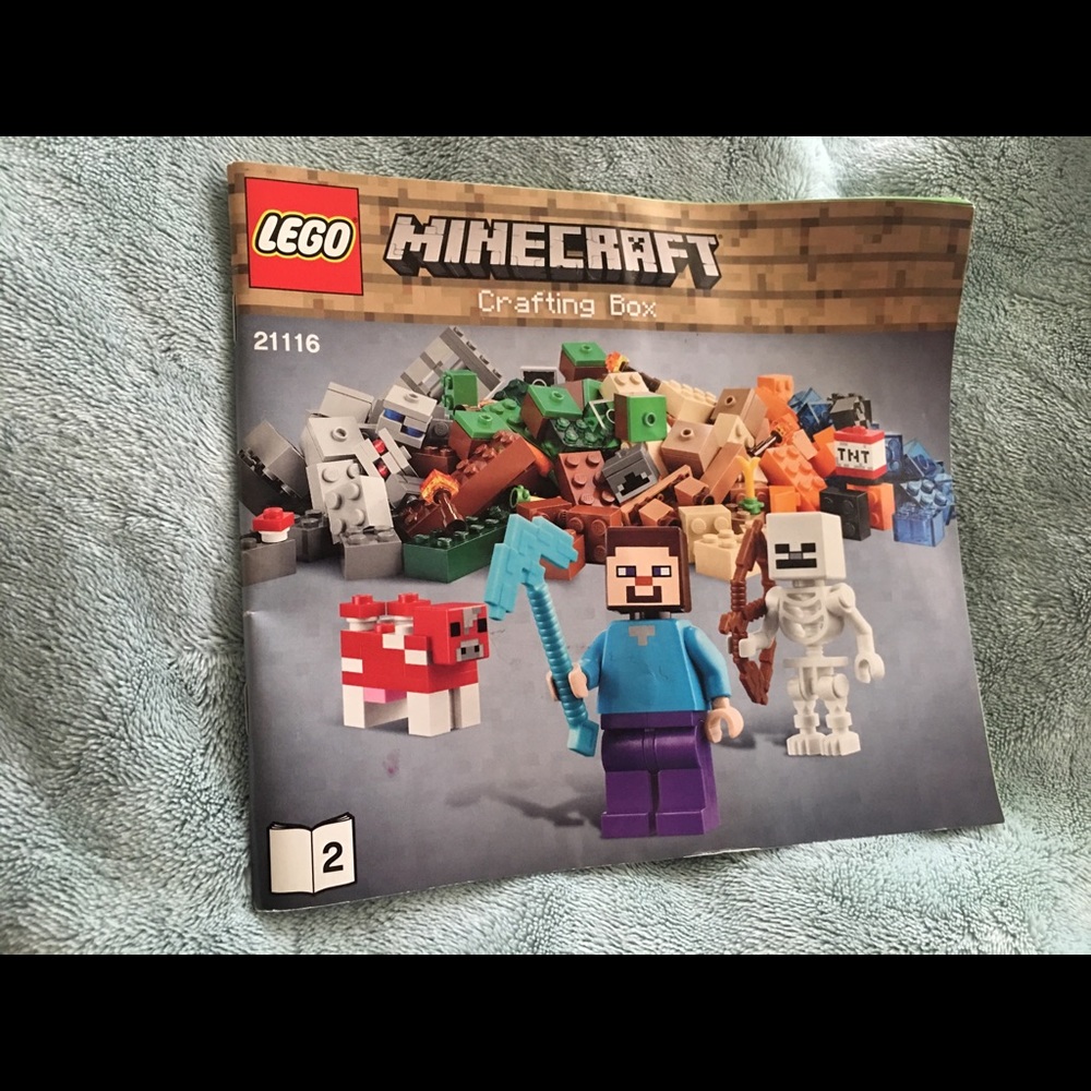 Minecraft Lego Crafting Box